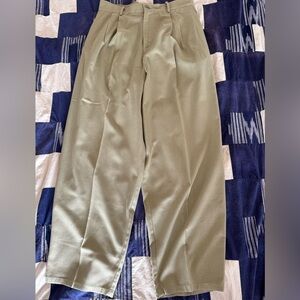OZMA Sage Silk Clyde Pants Size M